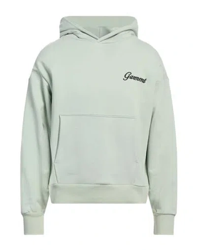 Garment Workshop Man Sweatshirt Light Green Size Xl Cotton
