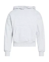Garment Workshop Man Sweatshirt Light Grey Size Xl Cotton In White