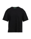 Garment Workshop Man T-shirt Black Size L Cotton