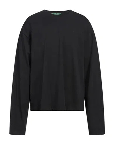 Garment Workshop Man T-shirt Black Size L Cotton