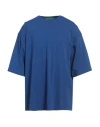 Garment Workshop Man T-shirt Blue Size Xxl Cotton