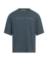 Garment Workshop Man T-shirt Deep Teal Size Xxl Cotton In Green