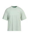 Garment Workshop Man T-shirt Light Green Size L Cotton