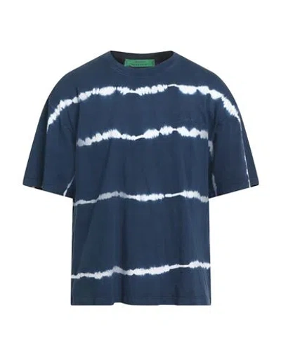Garment Workshop Man T-shirt Navy Size M Cotton