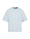 Garment Workshop Man T-shirt Sky Blue Size Xl Cotton In Multi