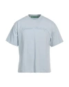 Garment Workshop Man T-shirt Sky Blue Size Xxl Cotton