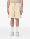 Garment Workshop Multiple-pocket Drawstring Cargo Shorts In Multi