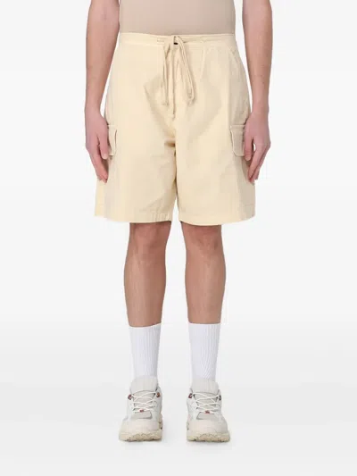 GARMENT WORKSHOP MULTIPLE-POCKET DRAWSTRING CARGO SHORTS