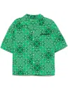 Garment Workshop Green Bandana Shirt In Green