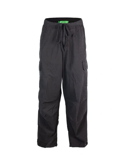 Garment Workshop Pantalone Cargo Ripstop In Gw009chaos Black