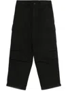 Garment Workshop Ripstop Cargo Pants In 黑色