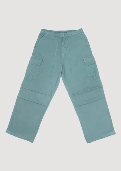 Garment Workshop Ripstop Parachute Cargo In Blue