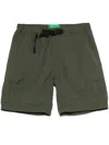 Garment Workshop Cargo-shorts Aus Funktionsstoff In Grün