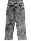 Garment Workshop Washed Jeans In 黑色