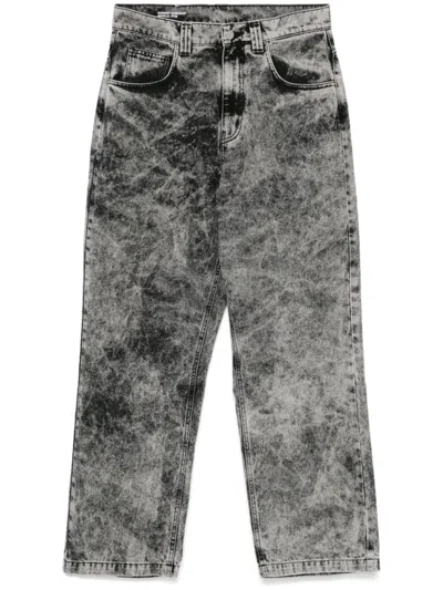 Garment Workshop Washed Jeans In 黑色