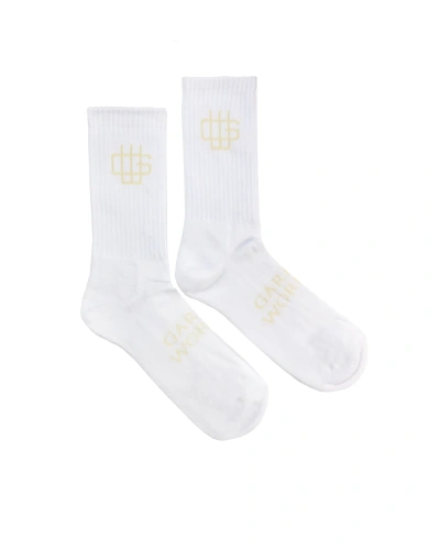 Garment Workshop White Socks With Logo