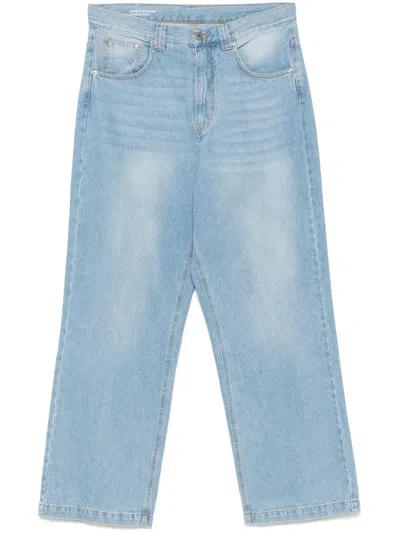 Garment Workshop Wide-leg Jeans In Blue