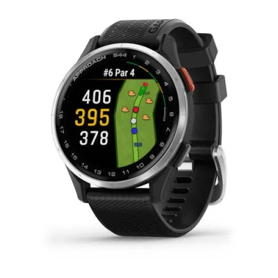 Garmin Approach S44, Silver/black Silicone