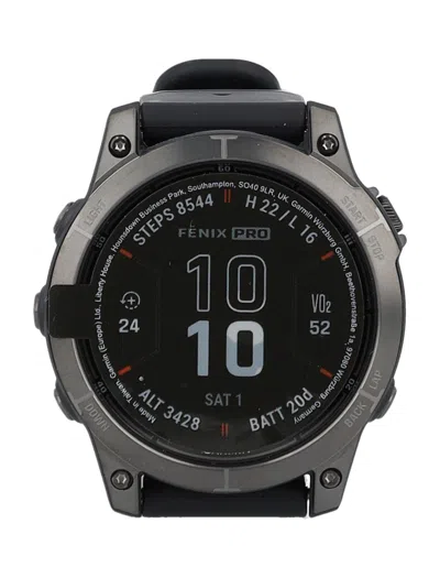 Garmin Fenix 7pro Sapphire Solar Edition In Black