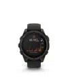 Garmin Fenix 8 47mm, Carbon Gray Titanium Black Band Watch / Fitness Tracker In Black