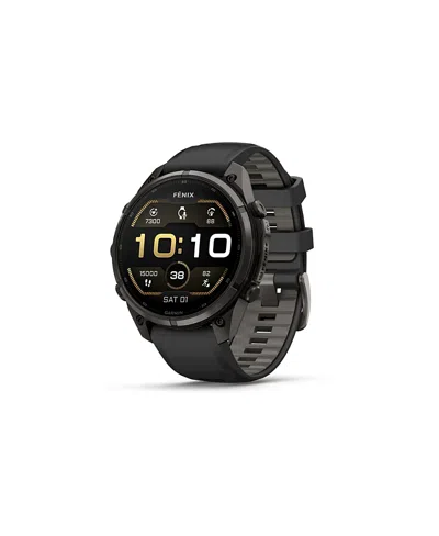 Garmin Fenix 9 Pro Ultimate Outdoor Gps Smartwatch Carbon Dlc Titanium 47mm In Black