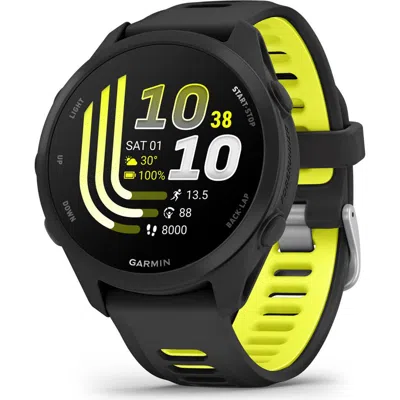 Garmin Forerunner 170 Music 43mm Smartwatch In Black