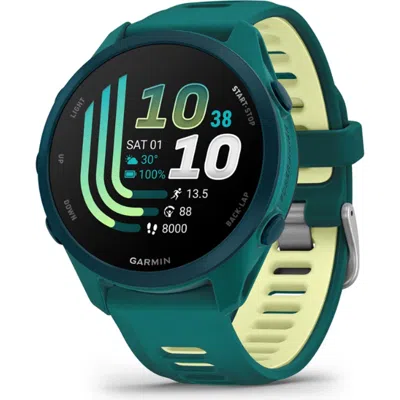 Garmin Forerunner 170 Music 43mm Smartwatch In Green