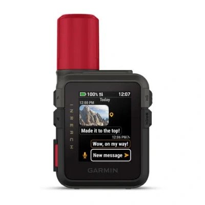 Garmin Inreach Mini 3 Plus Compact Satellite Communicator 1.9" Outdoor Gps With Worldwide Maps And B In Black