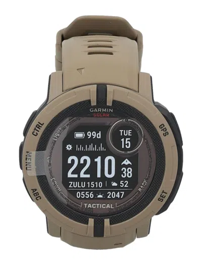 Garmin Instinct 2 Solar Tactical Edition Smartwatch In Coyote Tan