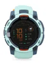 Garmin Instinct 3 45mm Amoled Multi-band Gps Smartwatch In Blue