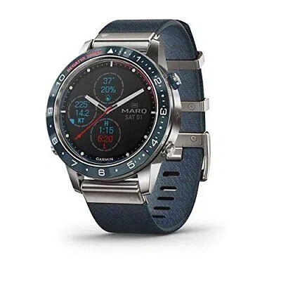 Pre-owned Garmin Marq Captain, Men's Luxury Tool Watch With Advanced Nautical Features,...