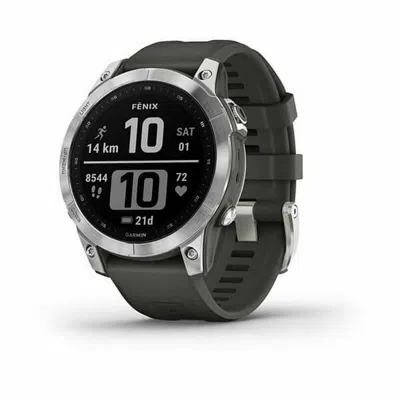 Garmin Smartwatch  Fenix 7 Graphite Silver 1,3" Gbby2 In Black
