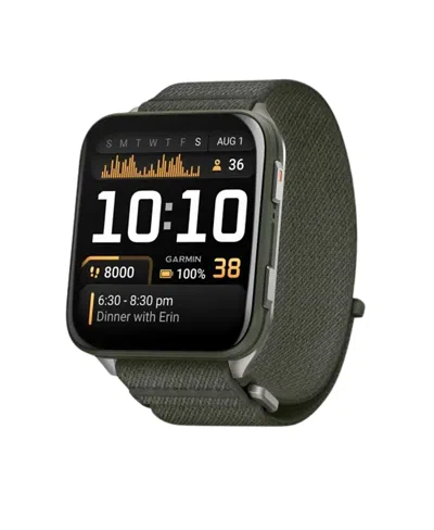 Garmin Venu X1 Gps 51 Mm Fiber-reinforced Polymer Smartwatch In Black