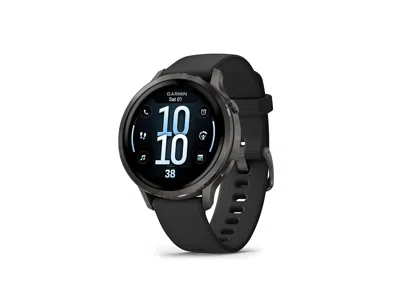 Garmin Venu(r) 4 Smartwatch Digital Watches Slate/black: One Size In Blue