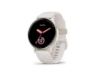 Garmin Vivoactive(r) 5 Smartwatch Digital Watches Ivory: One Size In Brown