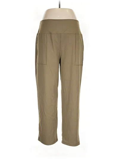 Pre-owned Garnet Hill Active Pants In Green