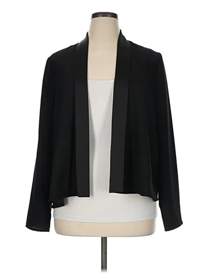 Pre-owned Garnet Hill Blazer Jacket In Black