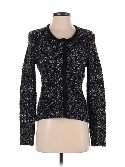 Pre-owned Garnet Hill Cardigan Sweater In Black