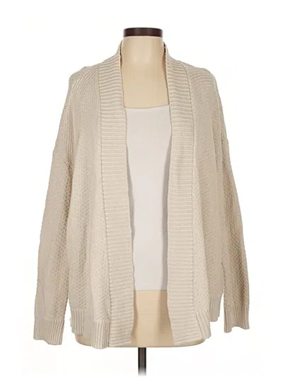 Pre-owned Garnet Hill Cardigan Sweater In Brown