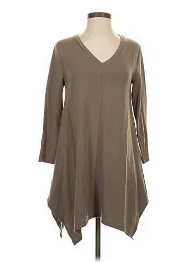 Pre-owned Garnet Hill Cardigan Sweater In Brown