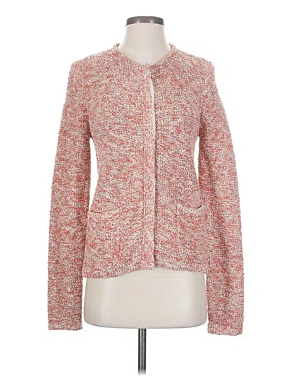 Pre-owned Garnet Hill Cardigan Sweater In Red