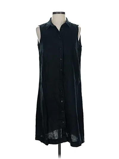 Pre-owned Garnet Hill Casual Dress In Black