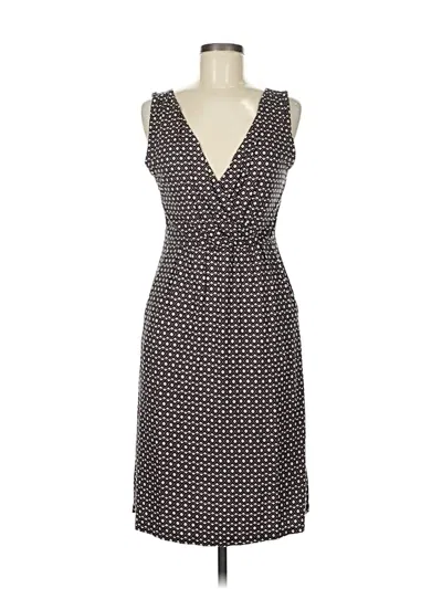 Pre-owned Garnet Hill Casual Dress In Black