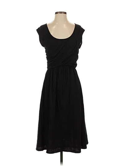 Pre-owned Garnet Hill Casual Dress In Black
