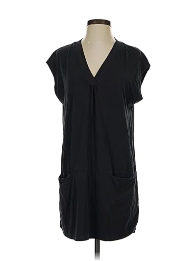 Pre-owned Garnet Hill Casual Dress In Black