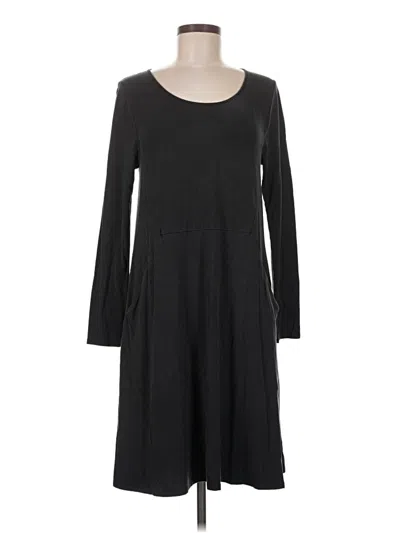 Pre-owned Garnet Hill Casual Dress In Black