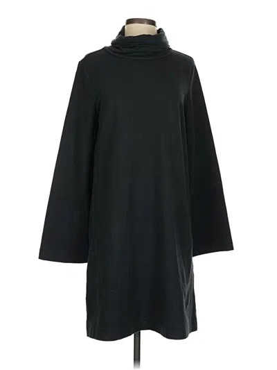 Pre-owned Garnet Hill Casual Dress In Black