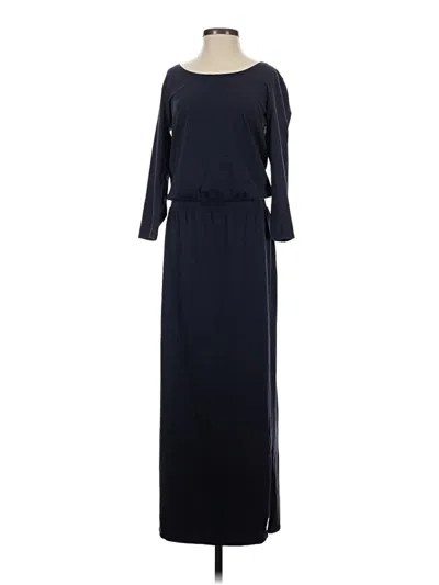 Pre-owned Garnet Hill Casual Dress In Black