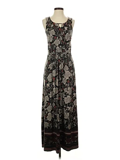 Pre-owned Garnet Hill Casual Dress In Black