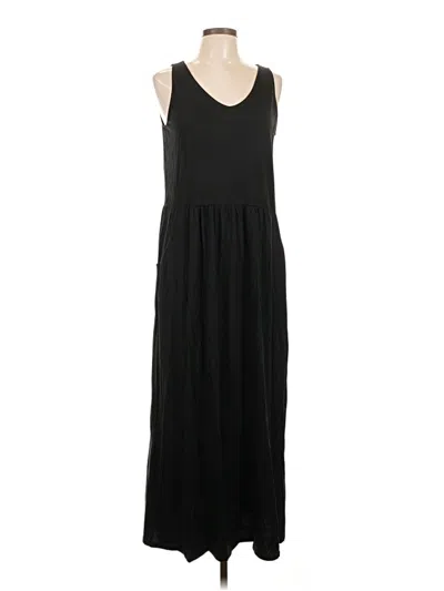 Pre-owned Garnet Hill Casual Dress In Black